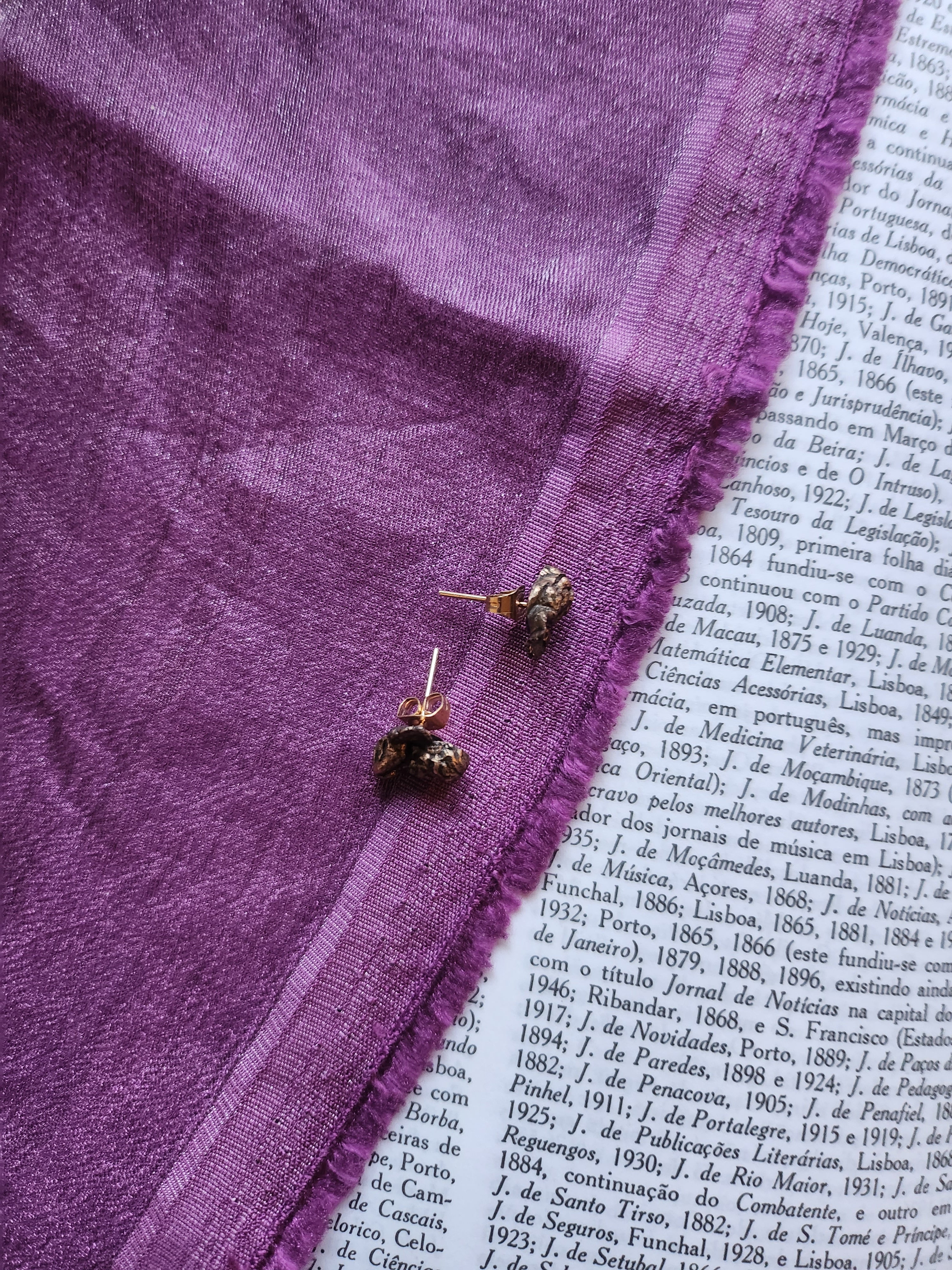 Coleção Echoes Of Heaven - Brincos Anjo em Bronze