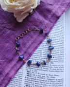 Lapis Lazuli & Copper Bracelet