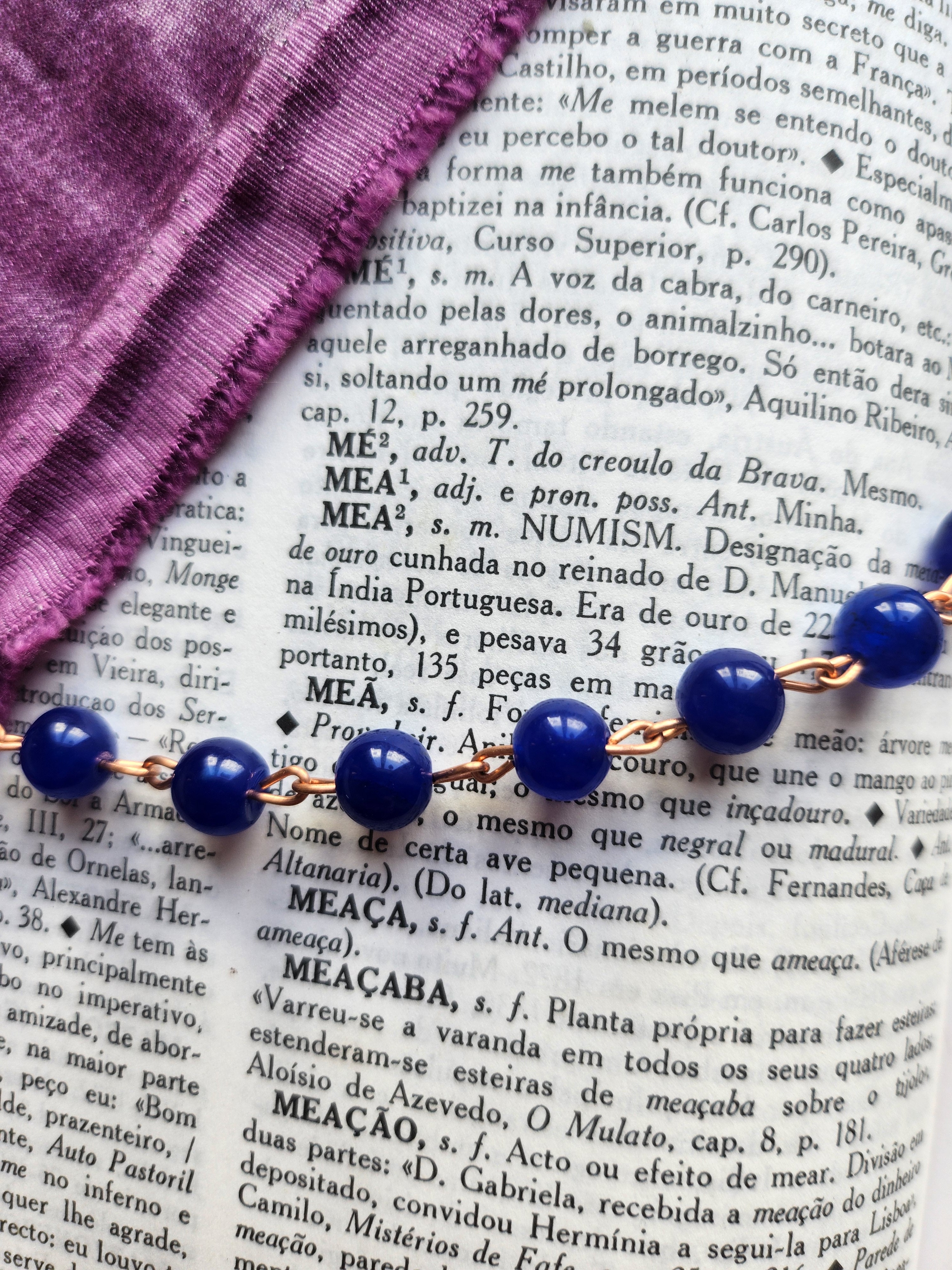 Lapis Lazuli & Copper Necklace