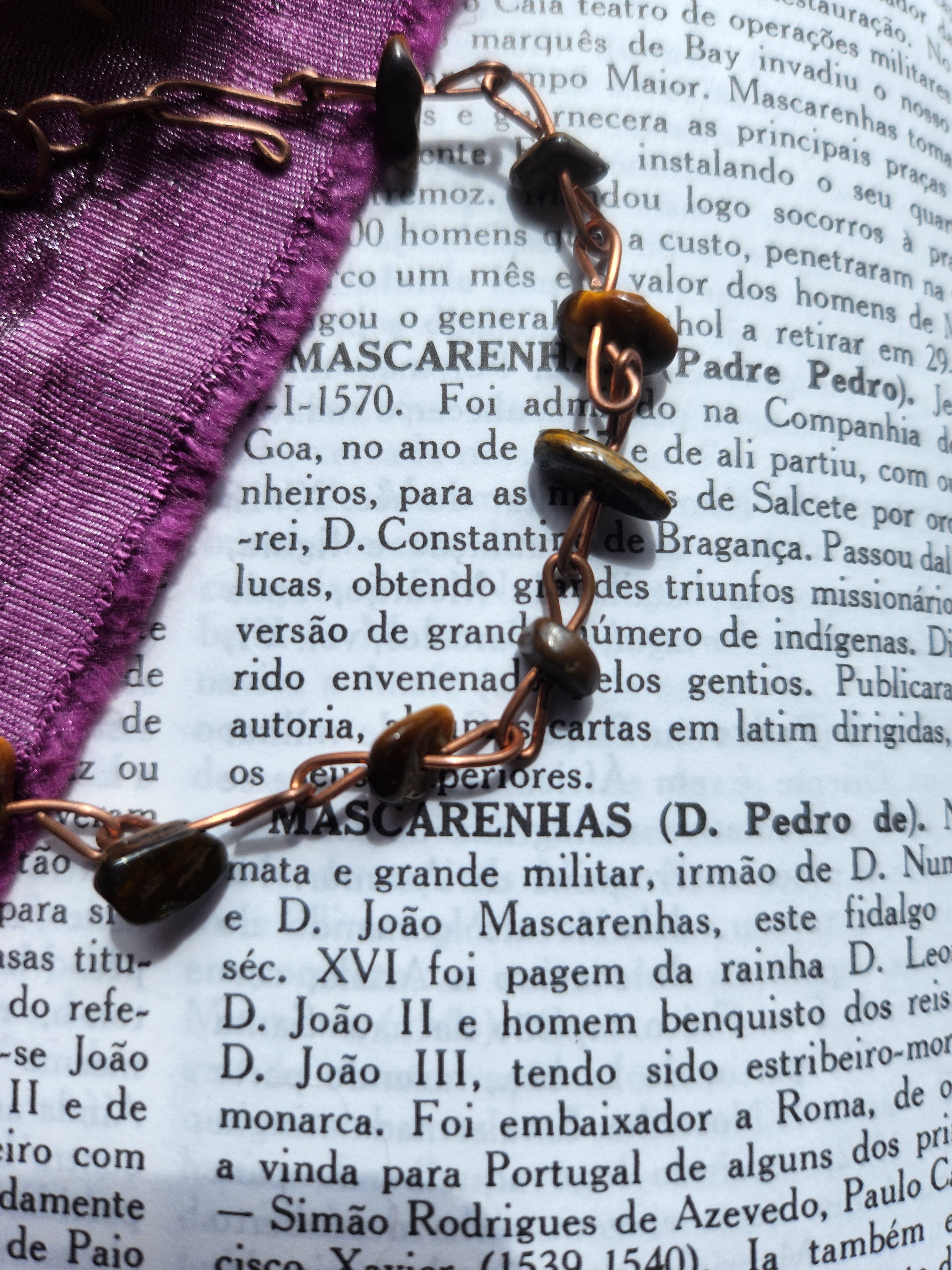 Tiger’s Eye & Copper Bracelet