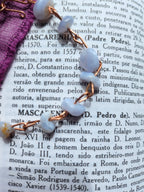 Chalcedony & Copper Bracelet