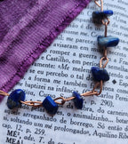 Lapis Lazuli & Copper Bracelet