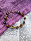 Handmade Tiger’s Eye & Copper Bracelet