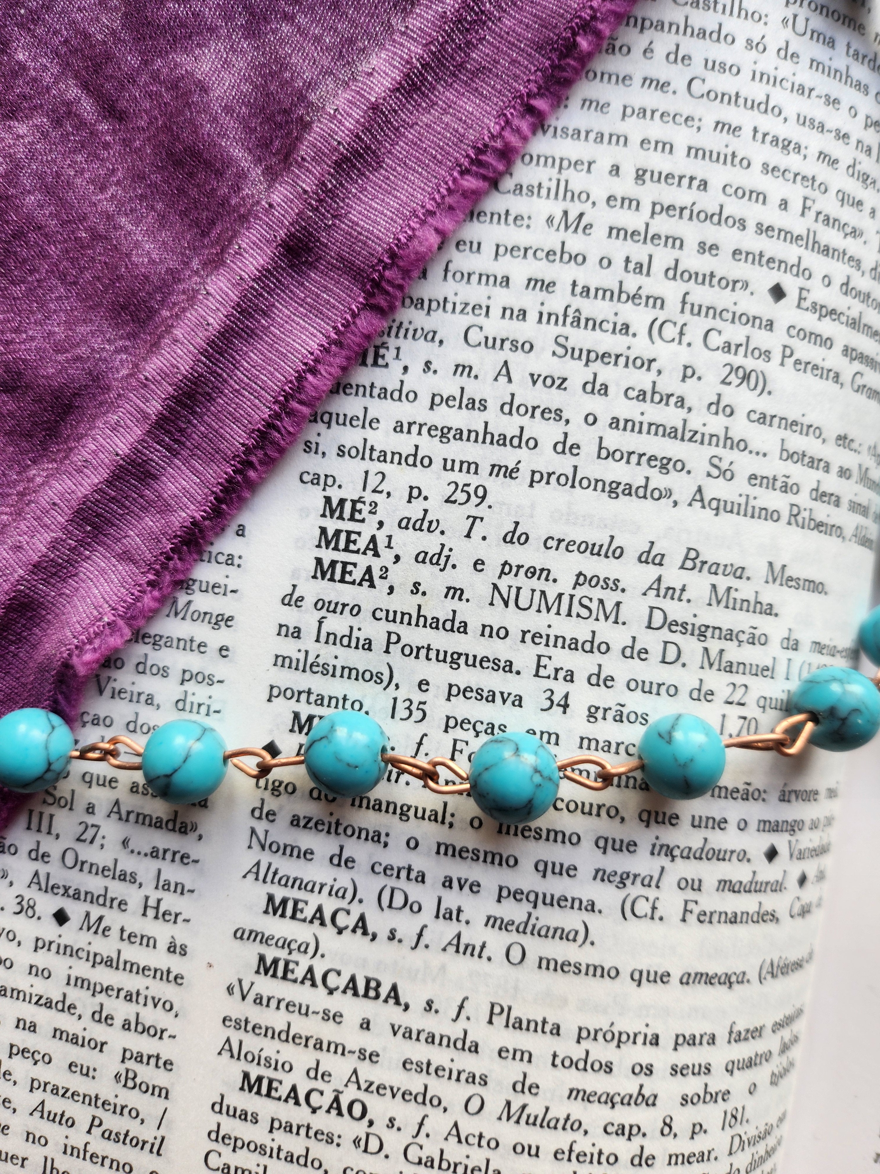 Turquoise & Copper Necklace