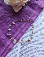 Moonstone & Copper Bracelet