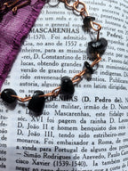 Onyx & Copper Bracelet